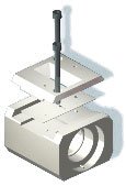 SKM 3 PIECE ARC CHAMBER ASSEMBLY